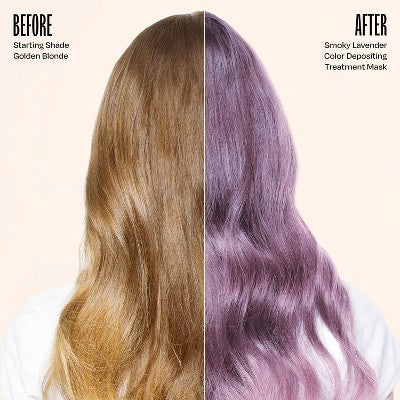 Overtone Smoky Lavender Hair Mask Semi-Permanent Hair Dye &amp; Color Conditioner - New
