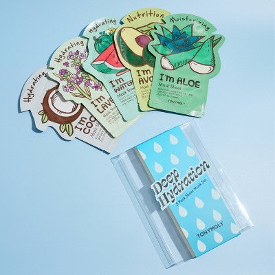 TONYMOLY Deep Hydration Sheet Mask Set 5ct - New by This is Beauty US