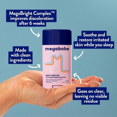 Megababe Night Rescue Lotion Lavender 2.12oz - New by This is Beauty US