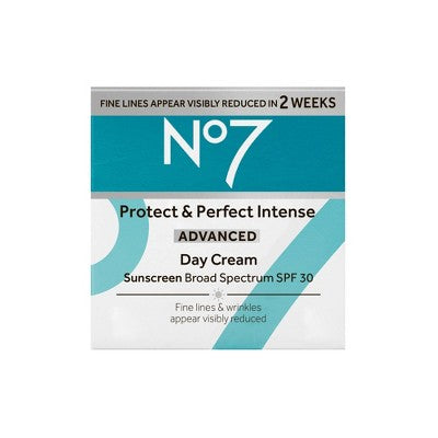 No7 Protect &amp; Perfect Intense Advanced Day Cream with SPF 30 1.69 fl oz - Imperfect Box