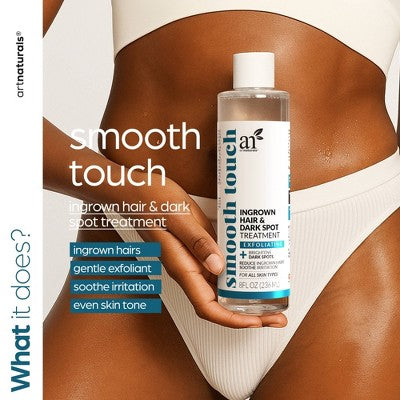 artnaturals Smooth Touch Ingrown Hair and Dark Spot Treatment 8 fl oz. - New by This is Beauty US