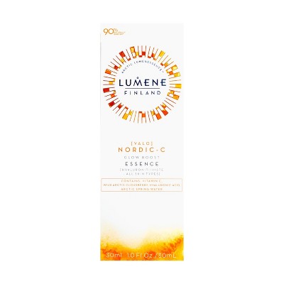 Lumene Valo Glow Boost Essence Serum with Vitamin C &amp; Hyaluronic Acid 1 fl oz - Imperfect Box