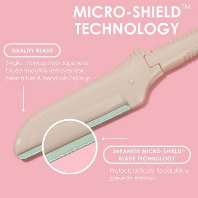 JAPONESQUE Precision Dermaplaner Facial Brush Razors 3ct - New by This is Beauty US