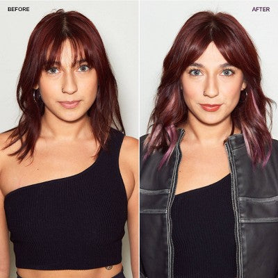 Overtone Misty Magenta Hair Mask Semi-Permanent Hair Dye &amp; Color Conditioner Cotton Candy Pink for Brown; Blonde Hair - New