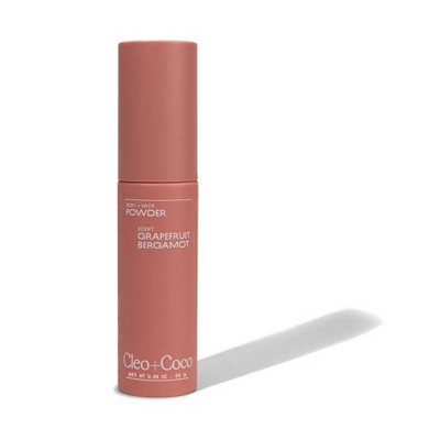 cleo+coco. Body and Hair Antiperspirants and Deodorant Powder Grapefruit Bergamot 0.88oz - New by This is Beauty US