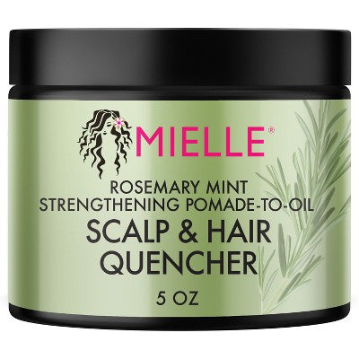 Mielle Organics Rosemary Mint Hair Pomade to Oil Hair &amp; Scalp Quencher 5oz - Imperfect Container