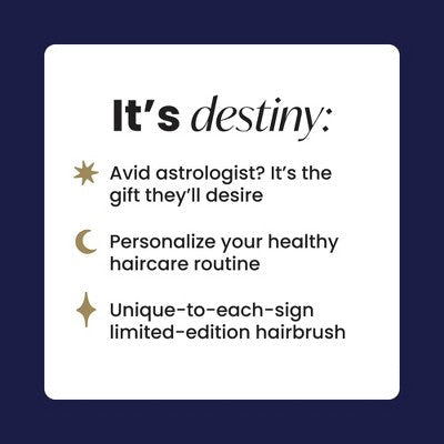 Tangle Teezer Ultimate Detangler Hair Brush Zodiac Cancer, Jun 21-Jul 22 Blue - New by This is Beauty US