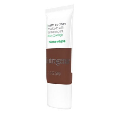 Neutrogena Clear Coverage Flawless Matte Color Correcting Cream, Full-Coverage 10.0 Sienna - New by This is Beauty US