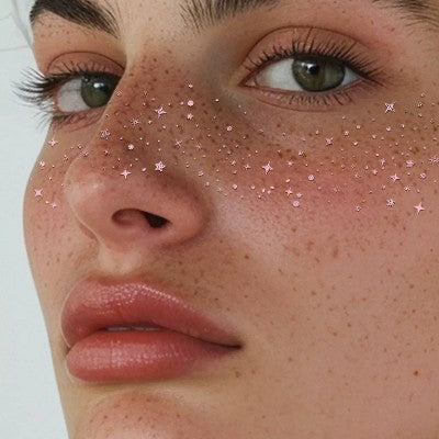 Fazit Rose Gold Glitter Freckle Makeup Patches - New by This is Beauty US