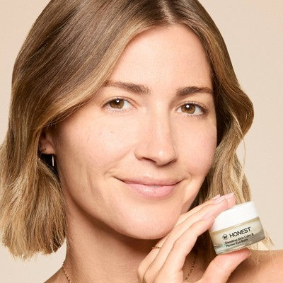 Honest Beauty Calm &amp; Renew Melting Eye Balm with Calming Phyto-Blend 0.5oz - New by This is Beauty US