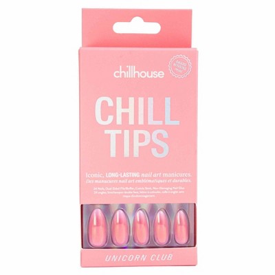 Chillhouse Chill Tips Press-On Fake Nails Unicorn Club 24ct - New by This is Beauty US