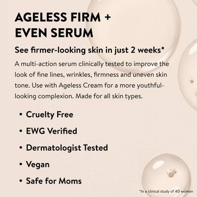 Honest Beauty Ageless Firm and Even Serum 1.0 fl oz - Imperfect Box by This is Beauty US