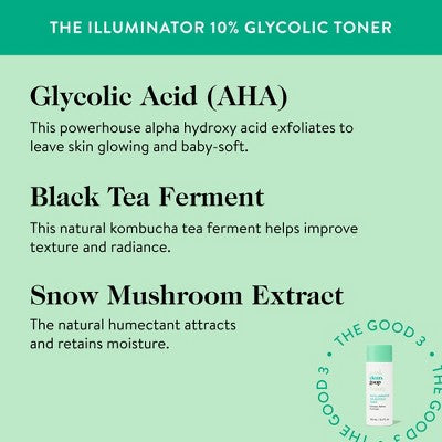 good.clean.goop beauty The Illuminator 10% Glycolic Toner 3.4 fl. oz. - Imperfect Box by This is Beauty US