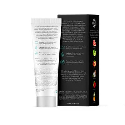Dermasuri Exfoliating Body Lotion Pink Grapefruit 4oz - New by This is Beauty US