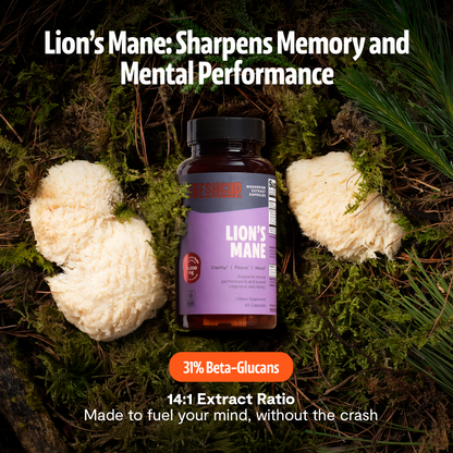 Organic Lion’s Mane Capsules by FreshCap Mushrooms