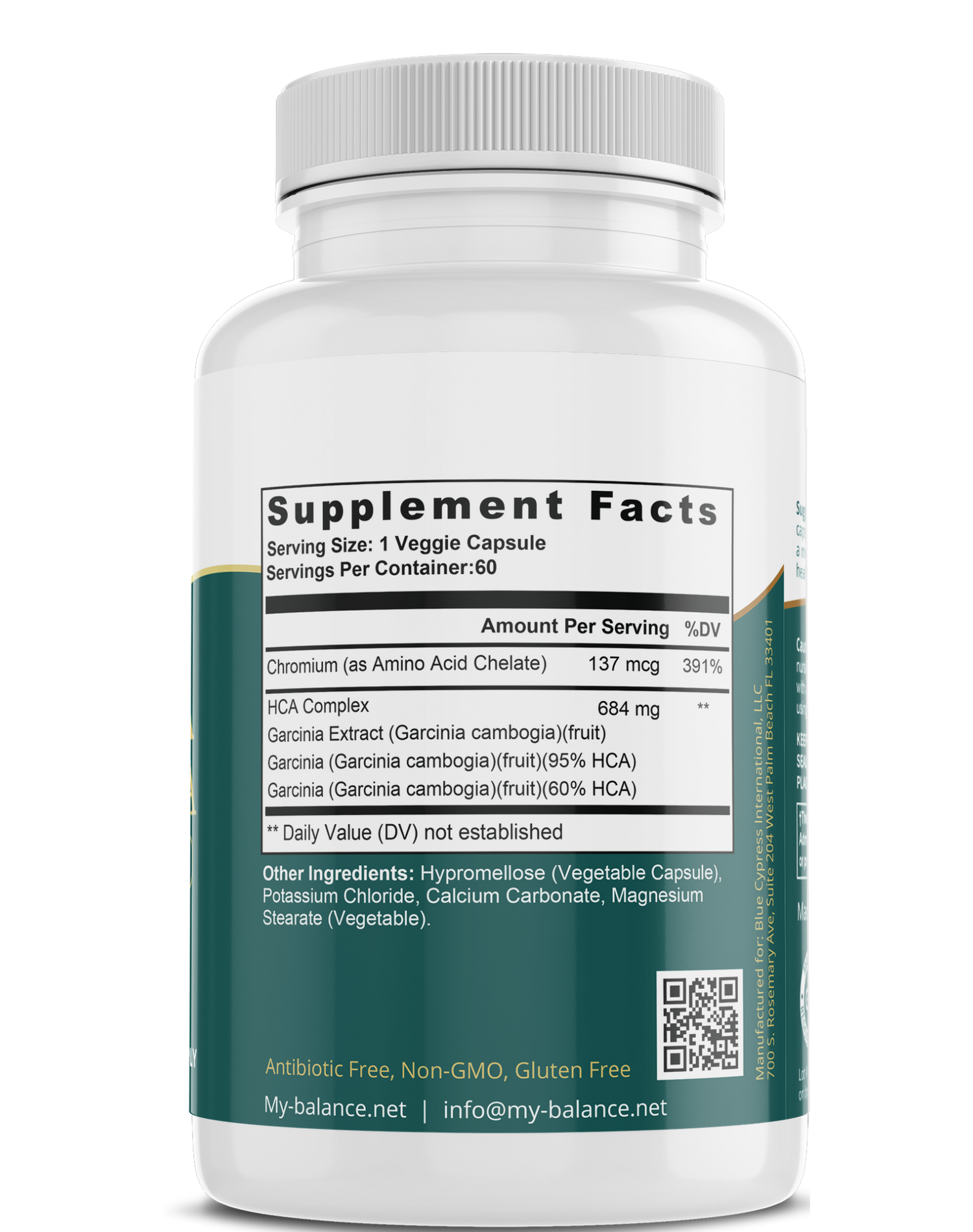 Garcinia Cambogia - Traditional Botanical Support by My Balance