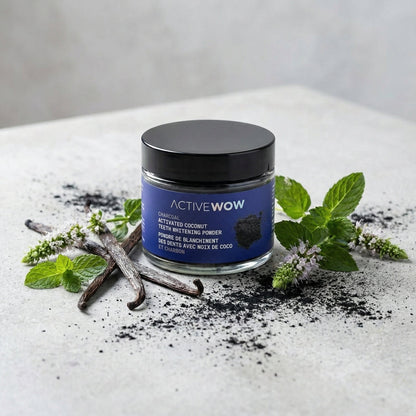Activated Charcoal Teeth Whitening Powder by Active Wow