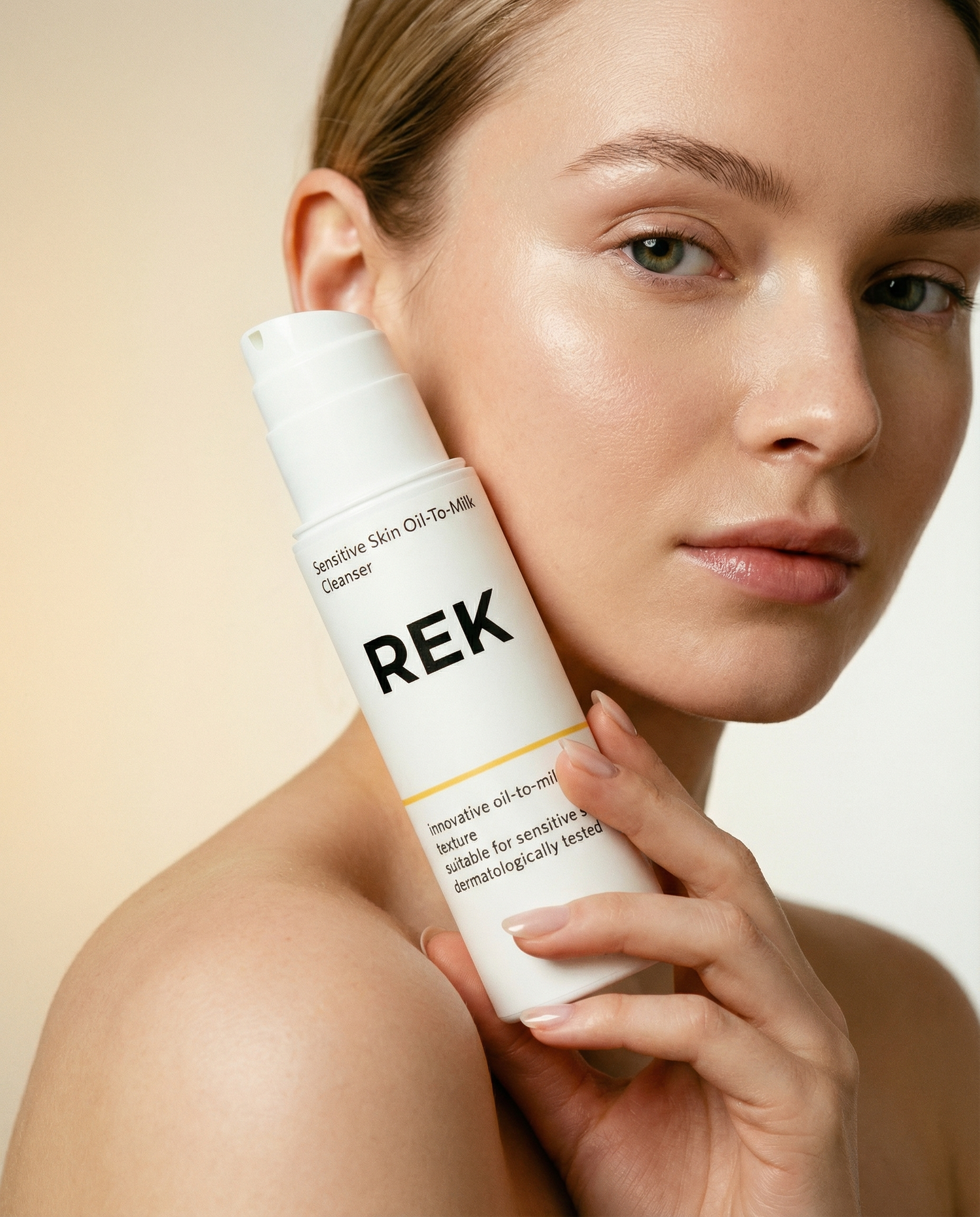 Oil-To-Milk Cleanser – Sensitive Skin Formula by REK Cosmetics