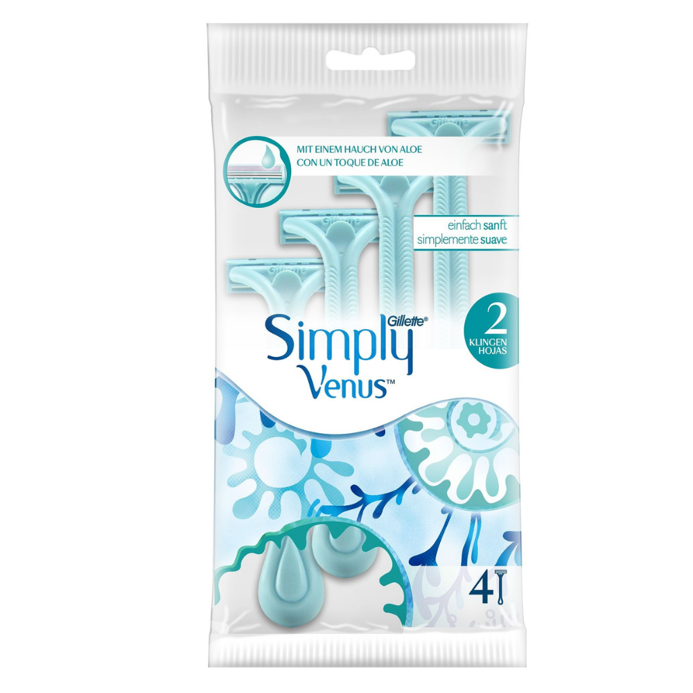 Gillette Simply Venus Disposable Razors (4 ct) by Farmacias Savia