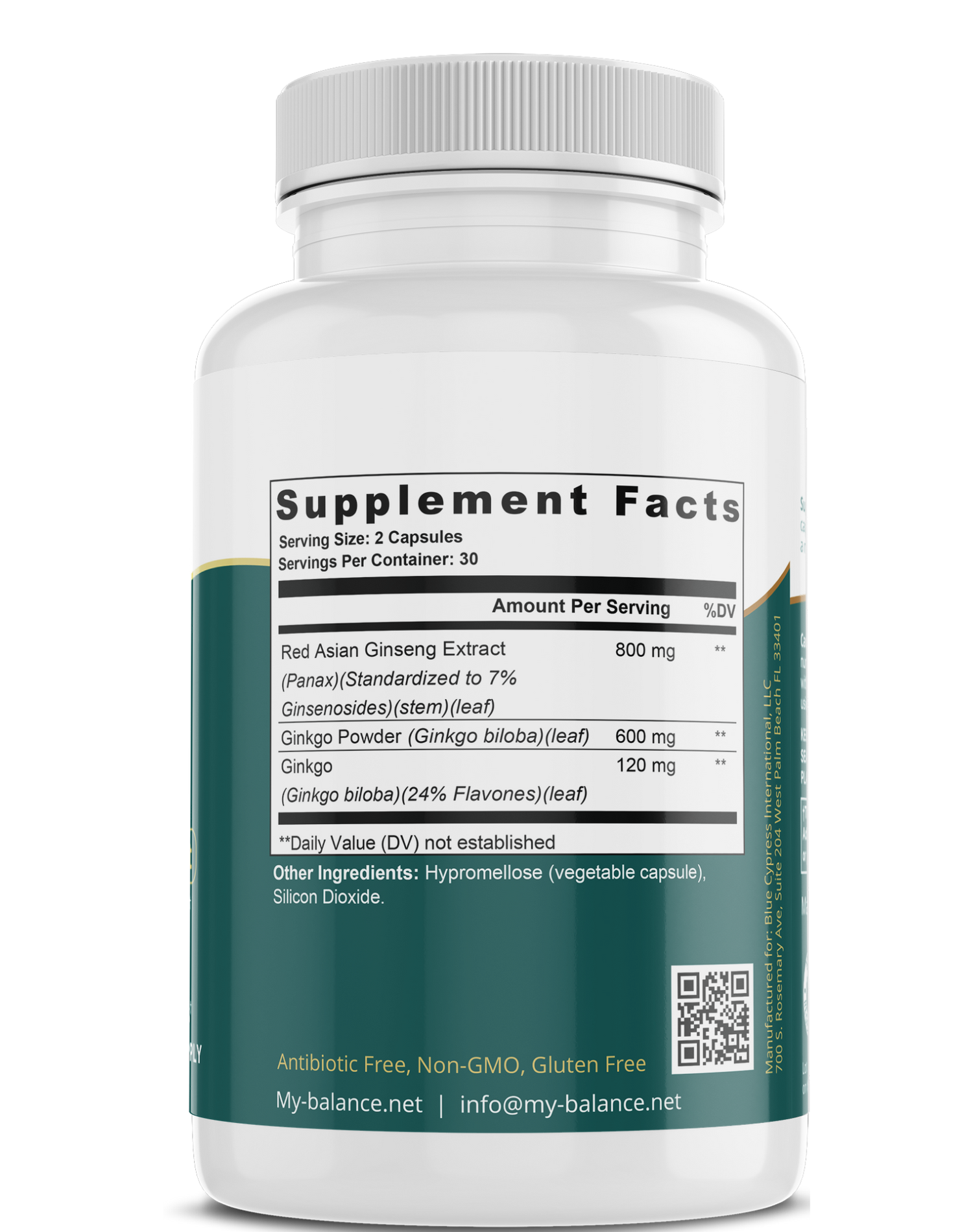 Ginkgo Biloba - Ancient Wisdom by My Balance
