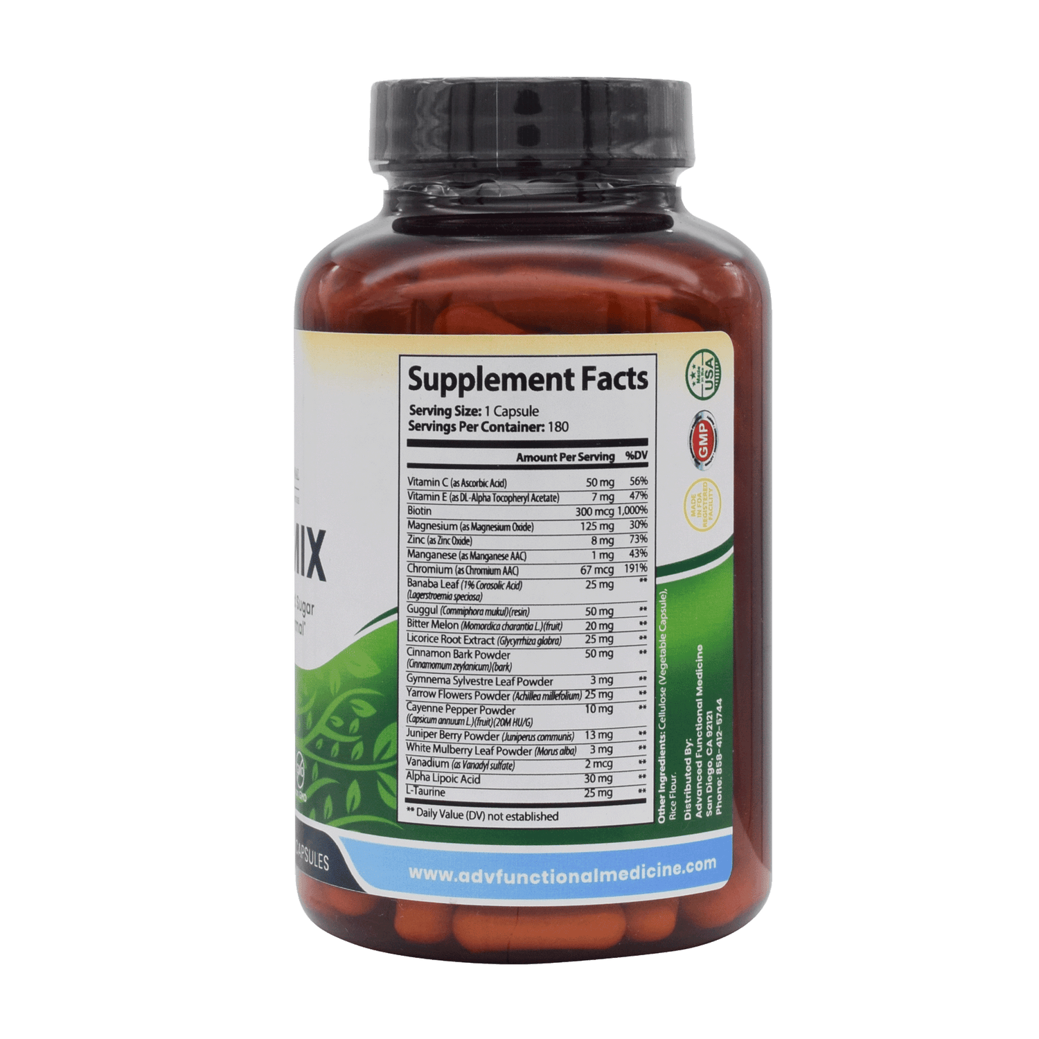 Monthly Maintenance Supplement Package (Ultimate Blood Sugar support) by Advanced Functional Medicine Supplements