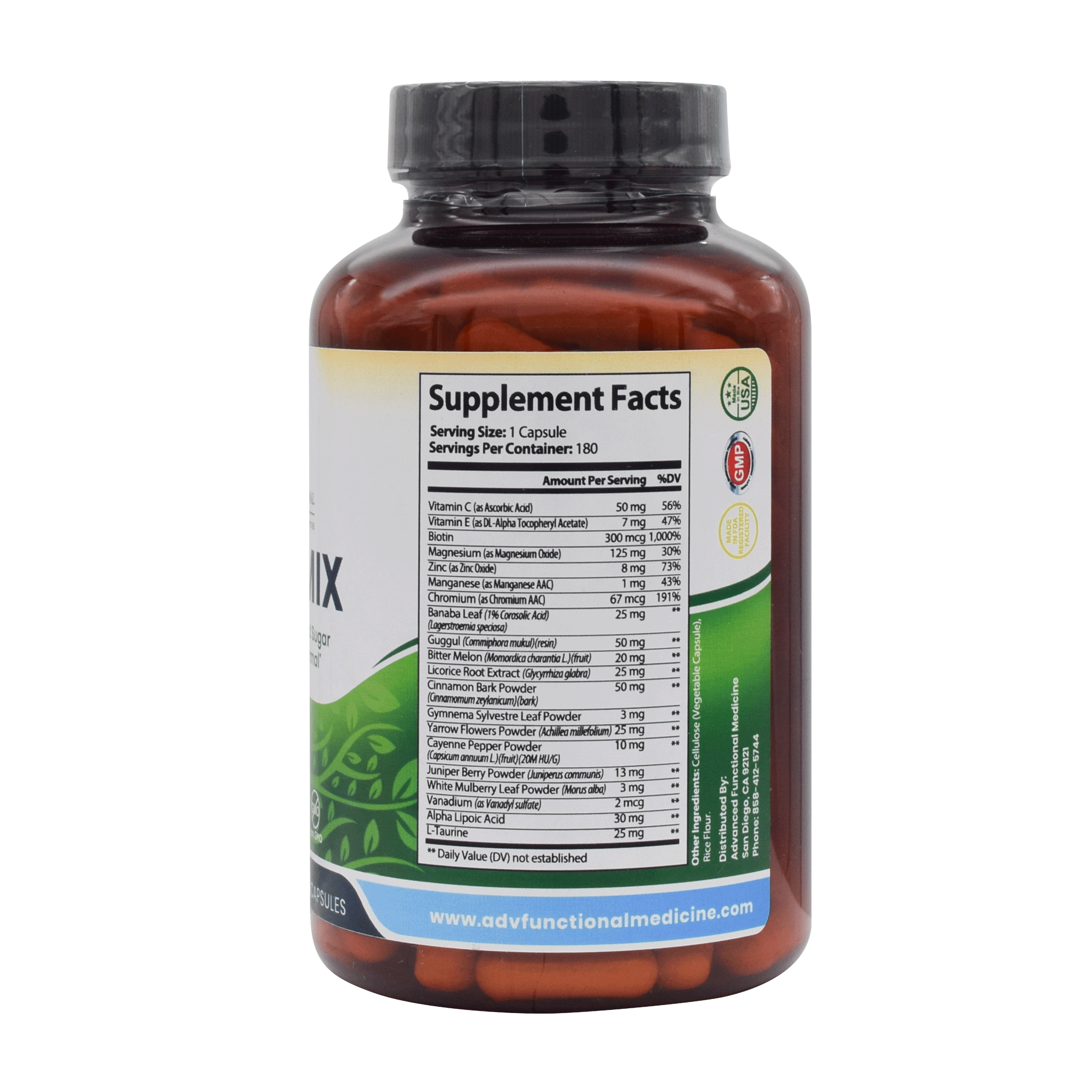 Monthly Maintenance Supplement Package (Ultimate Blood Sugar support) by Advanced Functional Medicine Supplements