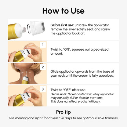 Collagen Neck Firming Cream Massager by Maree