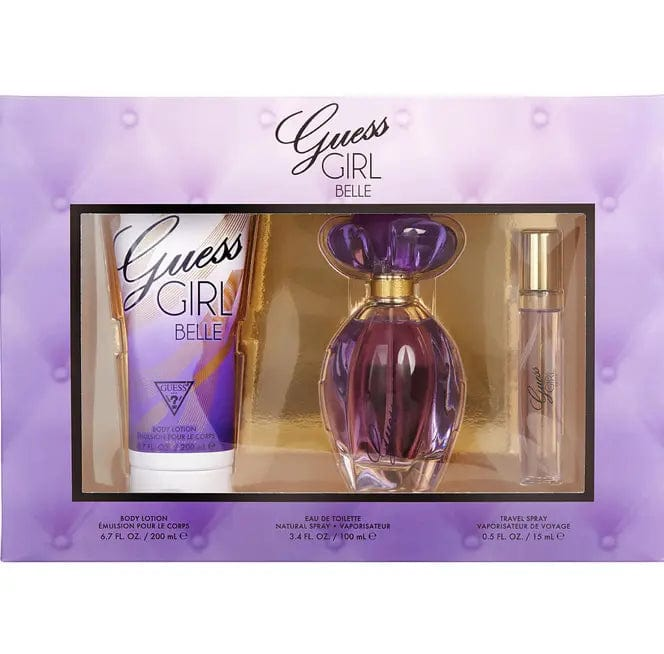 Guess Girl Belle Set 3p 3.4 oz W Spray by perfumesandrea
