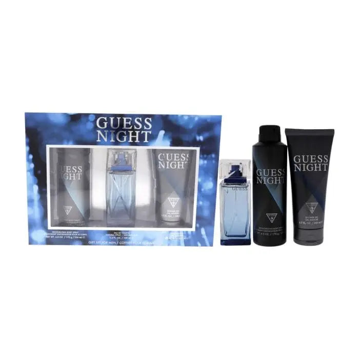 Guess Night By Guess For Men 3Pcs Set EDT Spray by perfumesandrea