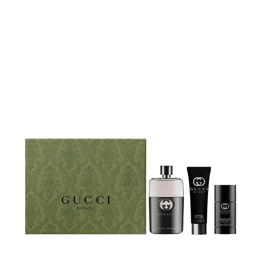 Guilty Pour Homme By Gucci For Men (3pc Gift Set) by perfumesandrea