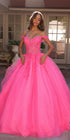 Nox Anabel H1349 Poofy Long Quinceanera Off the Shoulder Ballgown by DiscountDressShop