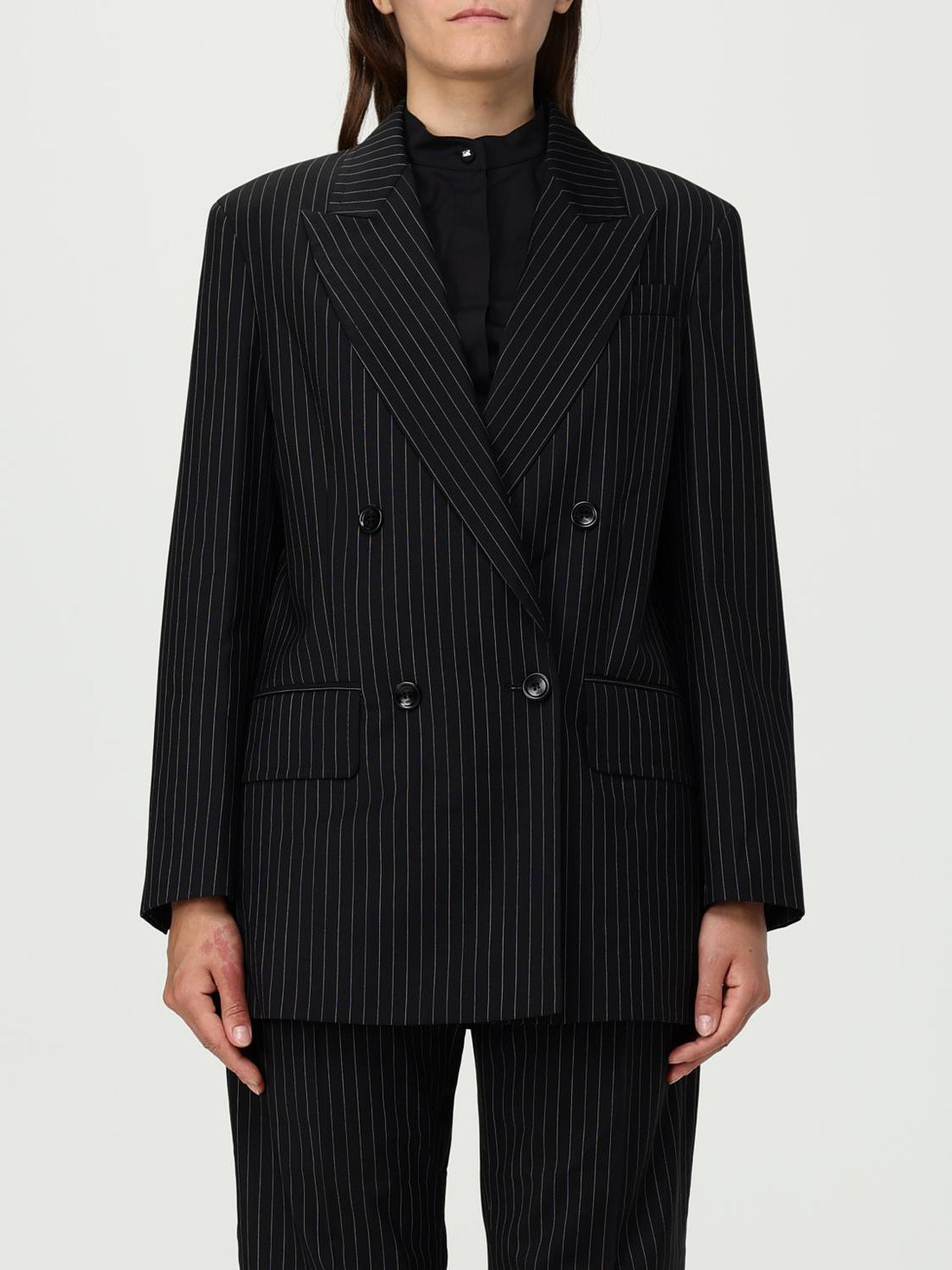 Max Mara Jacket Woman Black by Luosophy