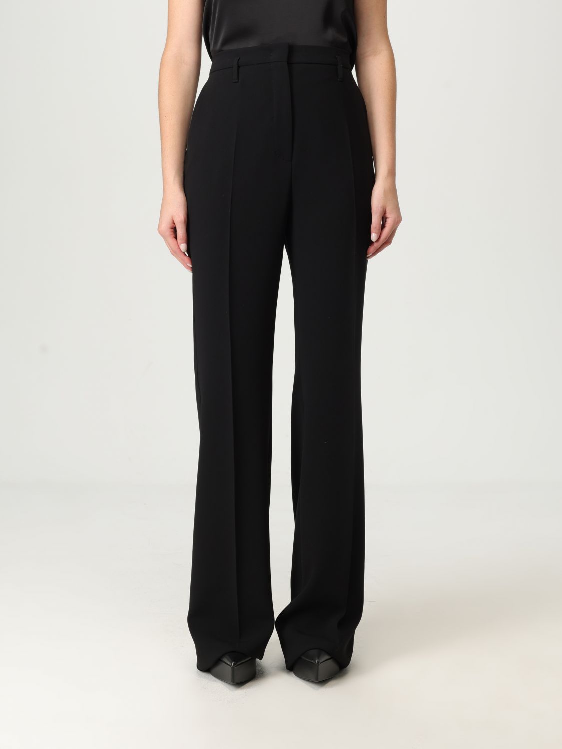 Max Mara Studio Pants Woman Black by Luosophy