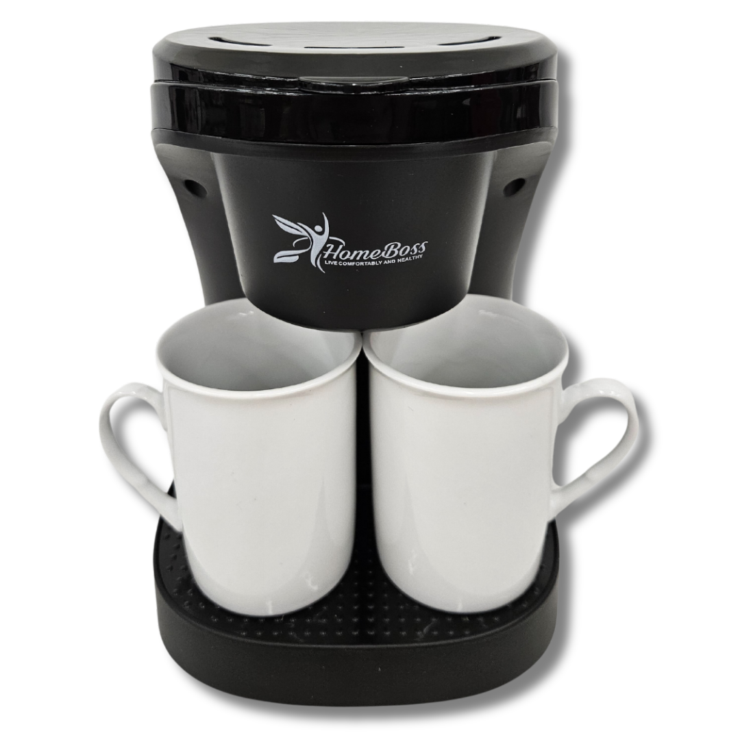HOMEBOSS 2-Cup Coffee Maker by Farmacias Savia