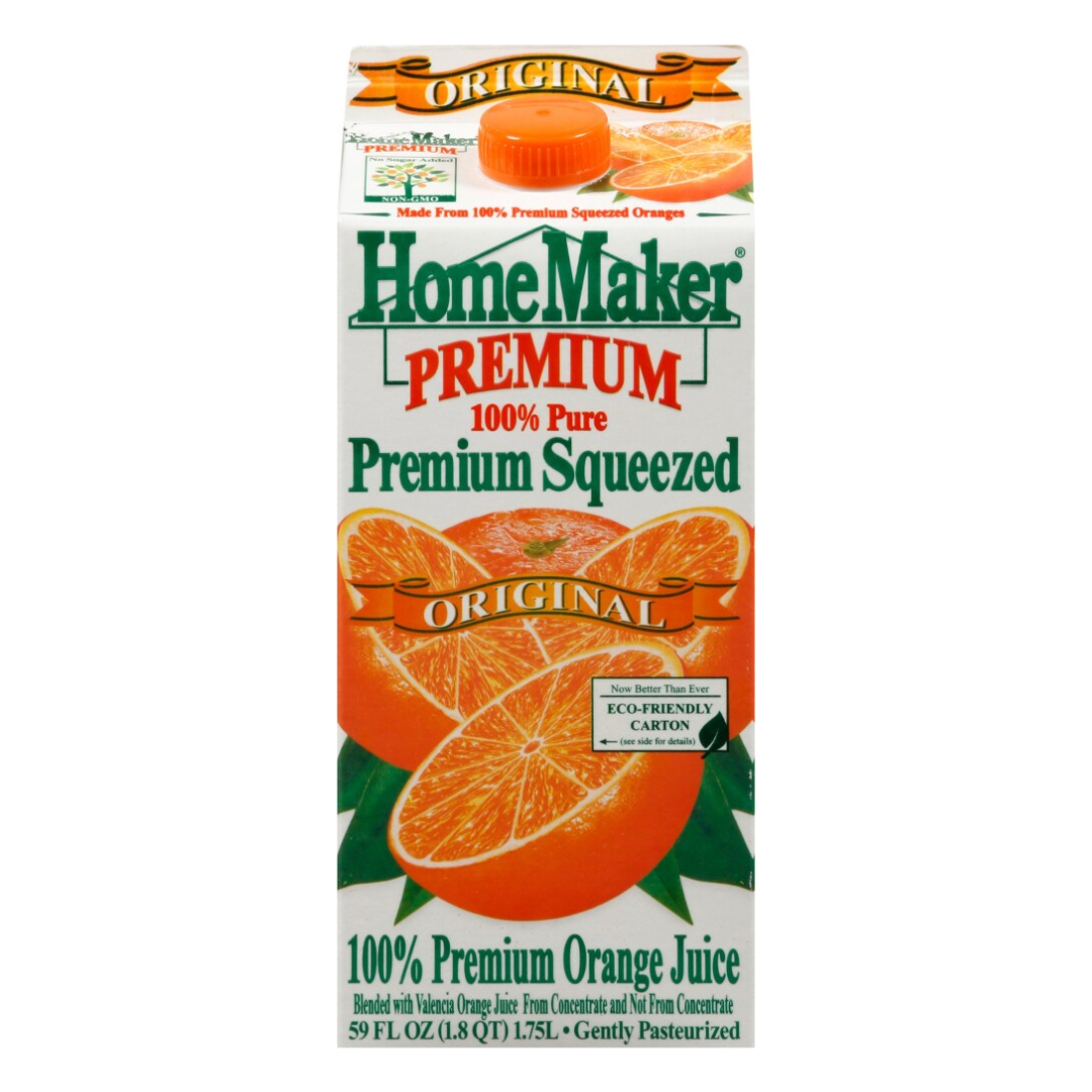 Home Maker Premium Orange Juice 59 oz by Farmacias Savia