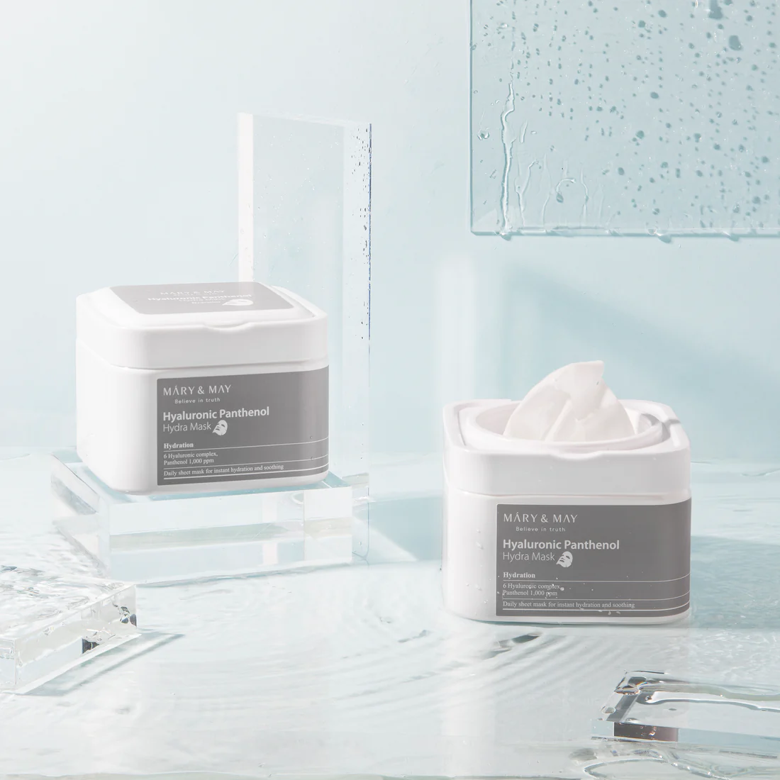 MARY &amp; MAY - Hyaluronic Panthenol Hydra Mask 30pcs by HanBeauty