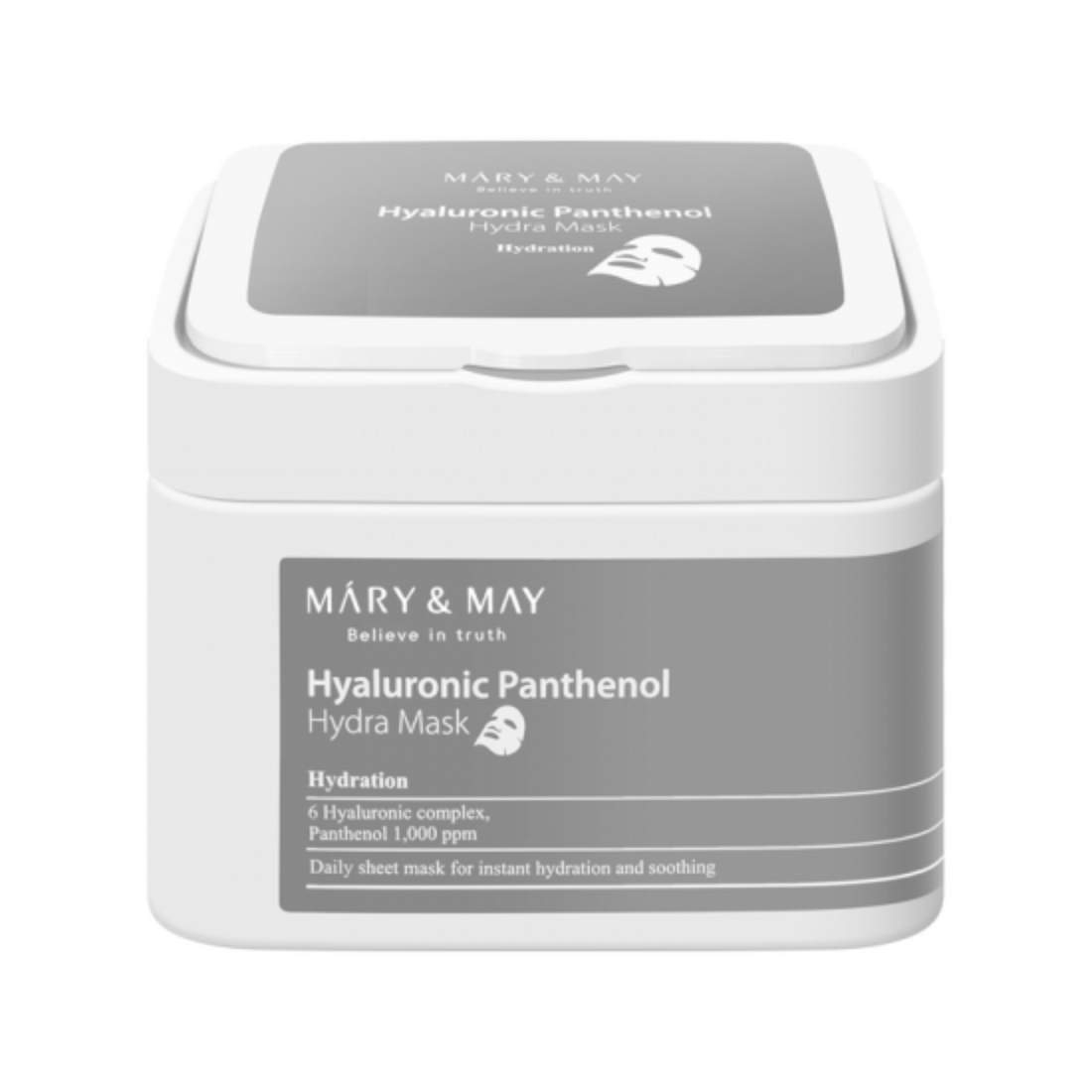 MARY &amp; MAY - Hyaluronic Panthenol Hydra Mask 30pcs by HanBeauty
