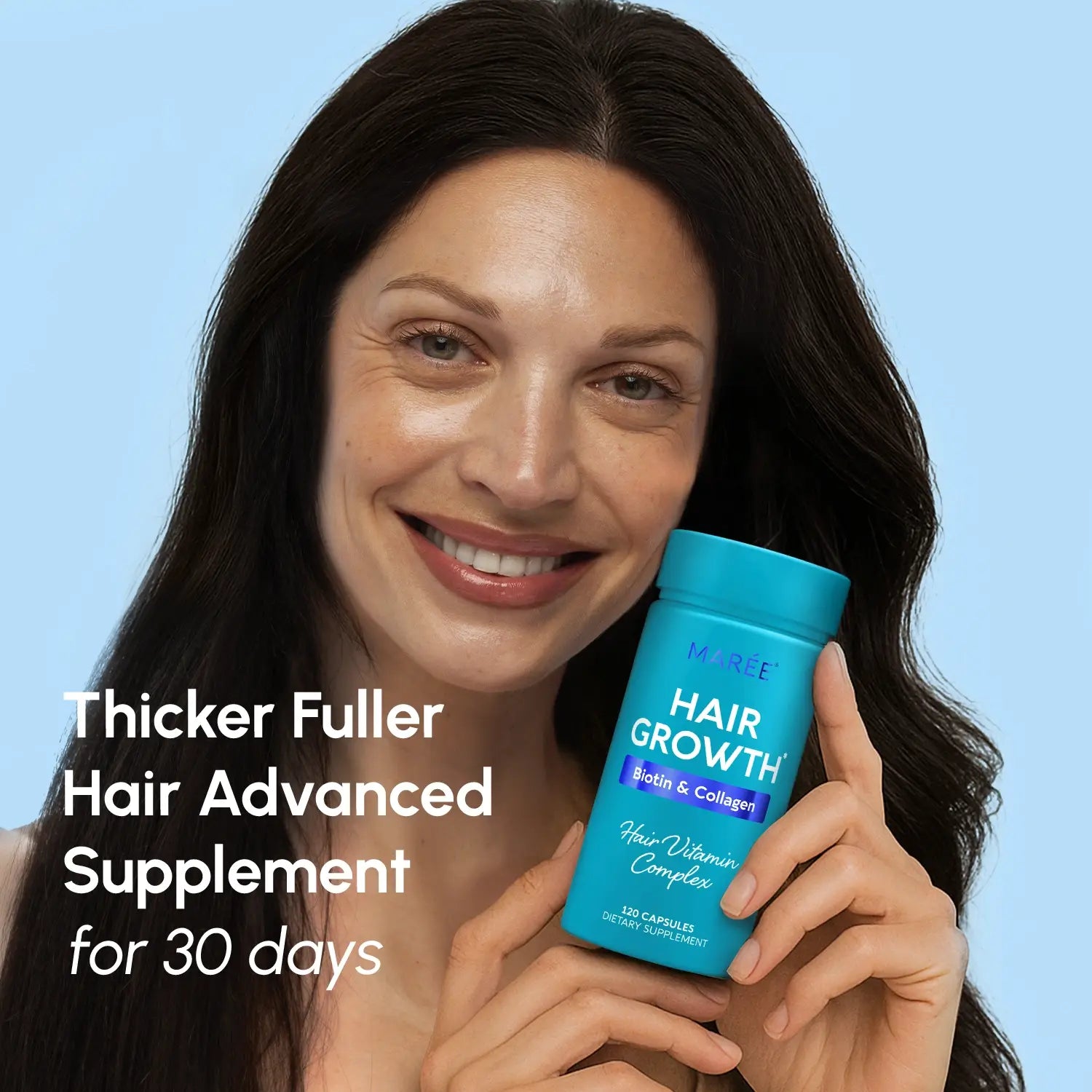 Biotin &amp; Collagen Hair Growth Complex by Maree