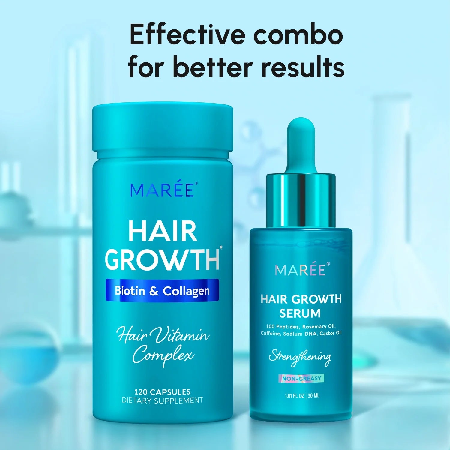 Biotin &amp; Collagen Hair Growth Complex by Maree