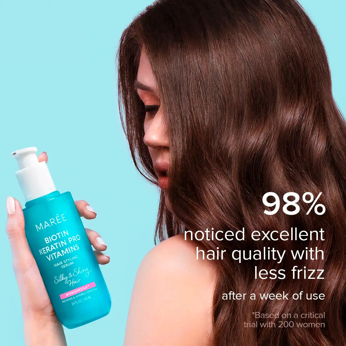 Keratin Oil Serum for Dry &amp; Damaged Hair by Maree