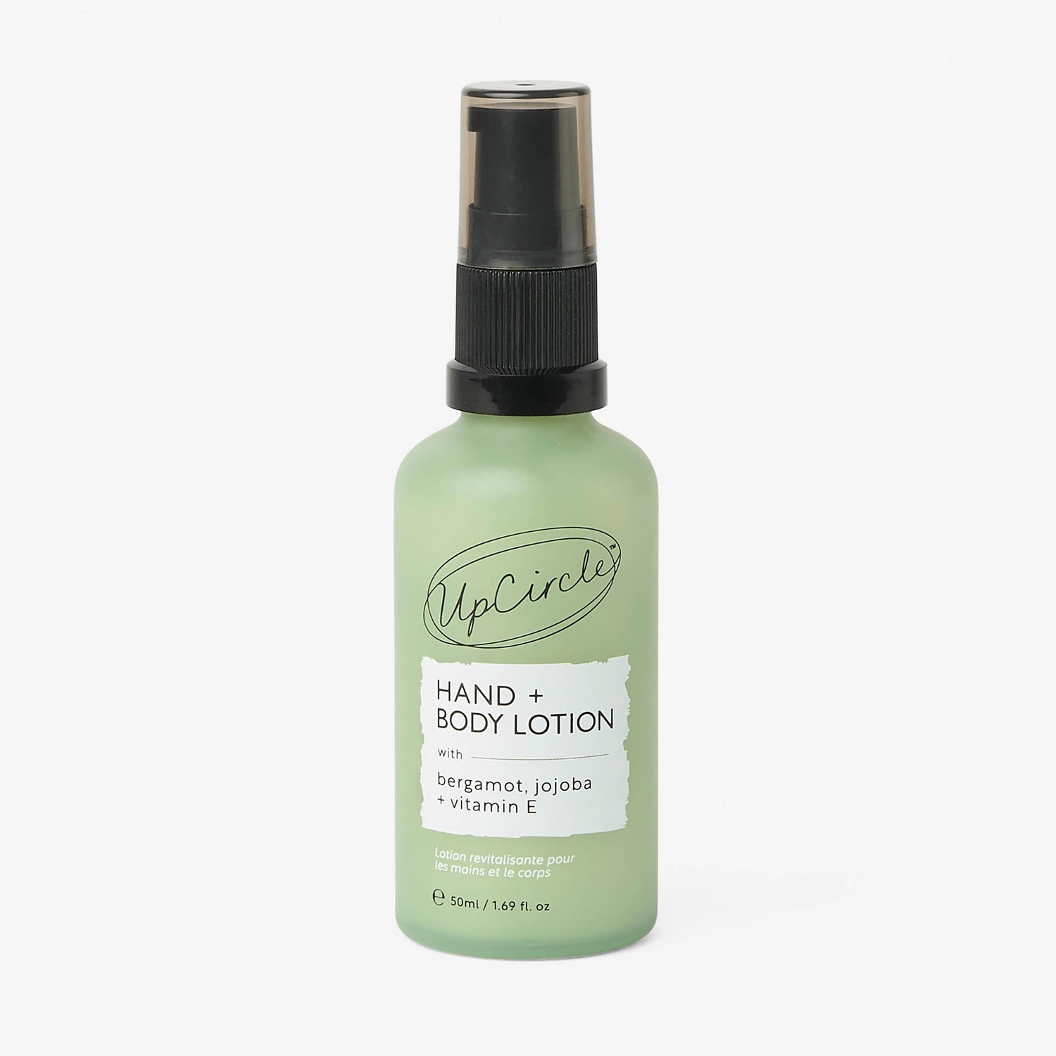 Hand + Body Lotion with Bergamot Water - Travel Size by UpCircle
