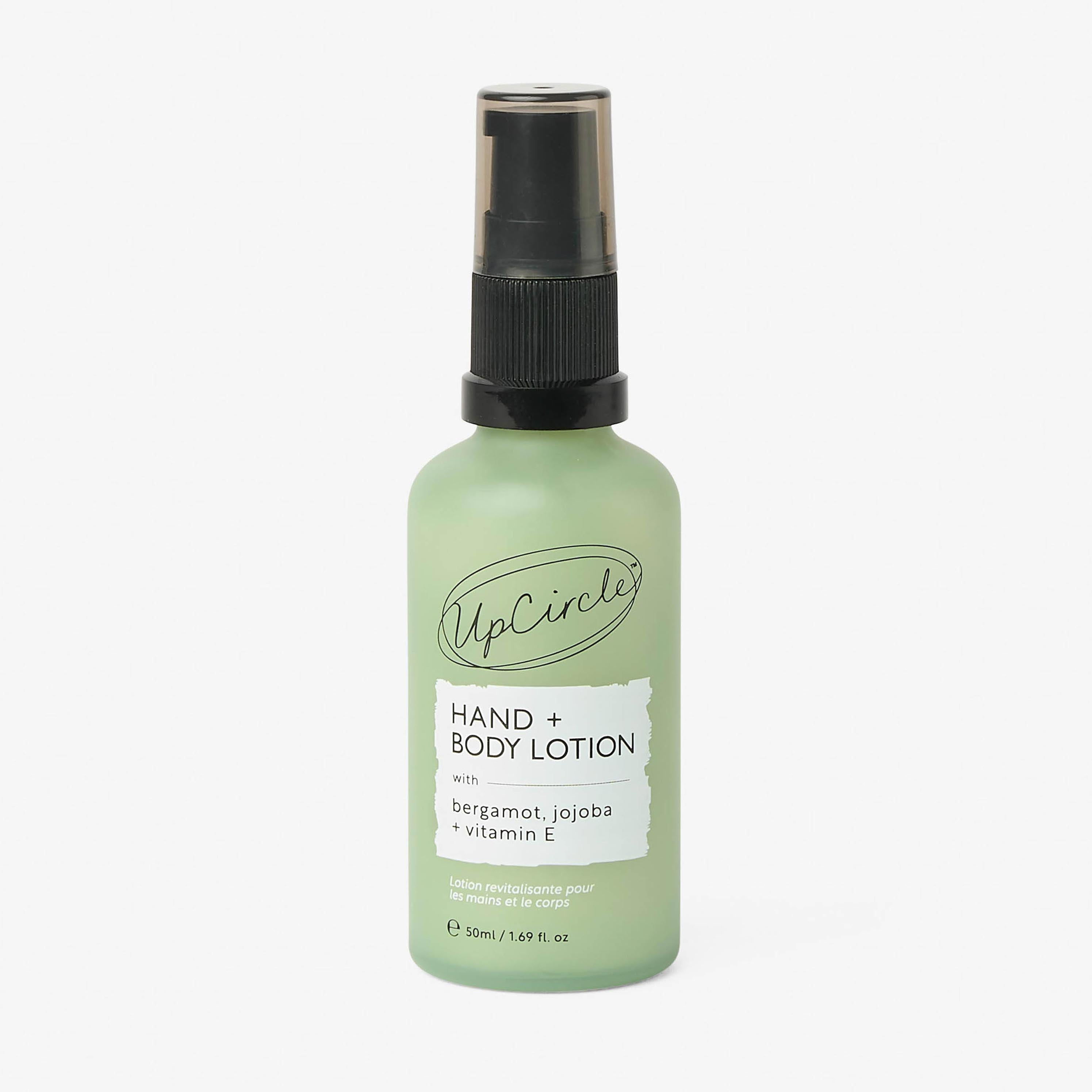 Hand + Body Lotion with Bergamot Water - Travel Size by UpCircle