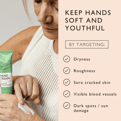 Hand Cream with Hibiscus Flowers by UpCircle