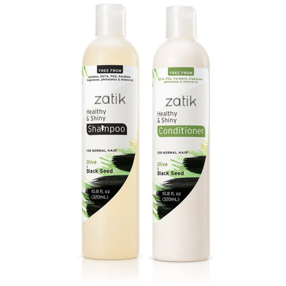 Healthy &amp; Shiny Hair Care by Zatik Naturals