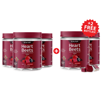 Heart Beets Chews - Buy 3, Get 2 FREE! by Snap Supplements