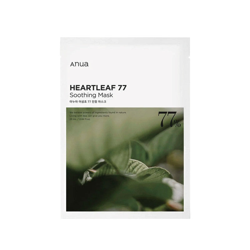 ANUA Heartleaf 77% Soothing Sheet Mask by AsiaBeautyMall