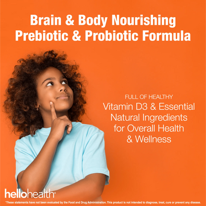 15-in-1 Pre-Probiotics + D3 + Methylfolate capsules - Belly Great by hellohealth