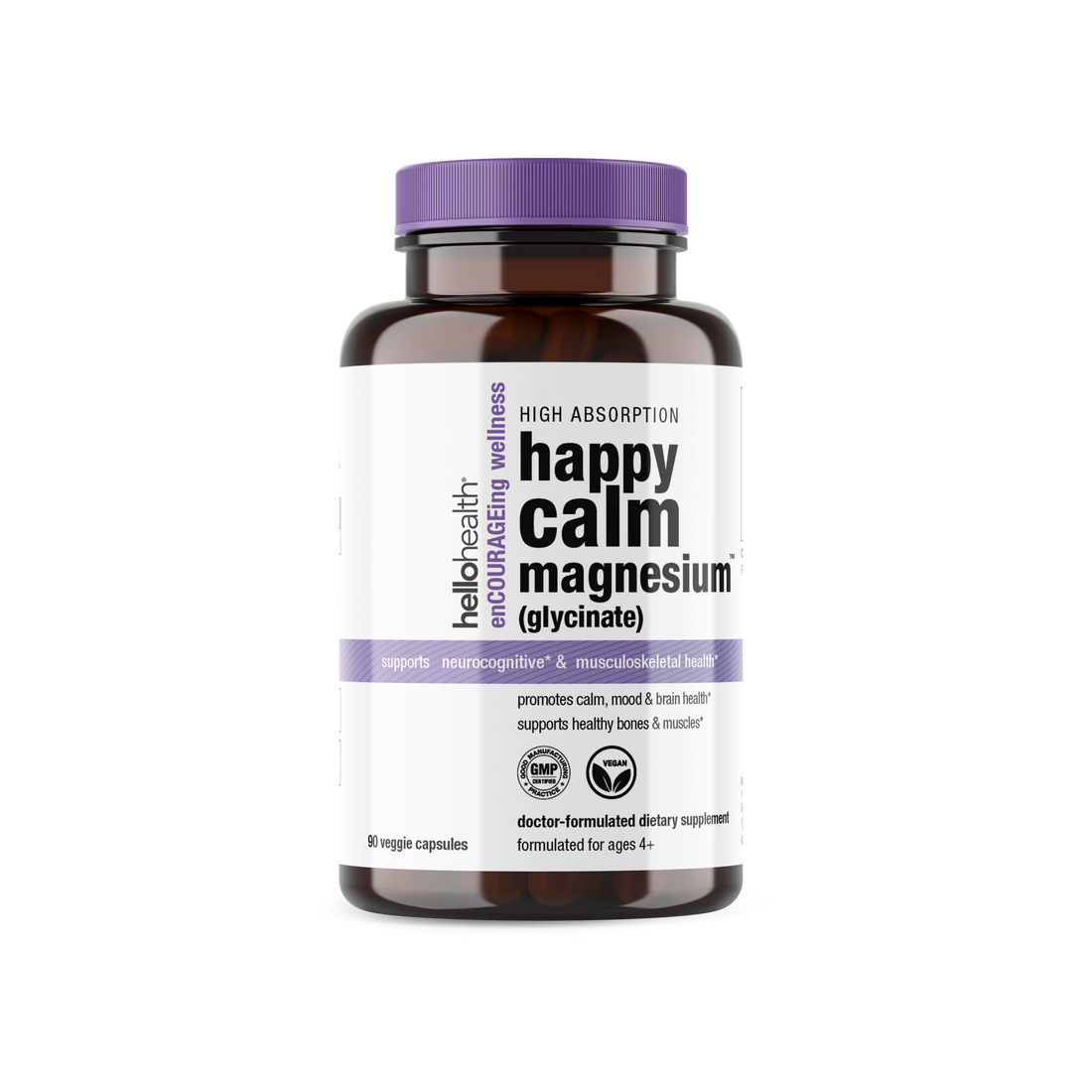 Magnesium Glycinate capsules by hellohealth