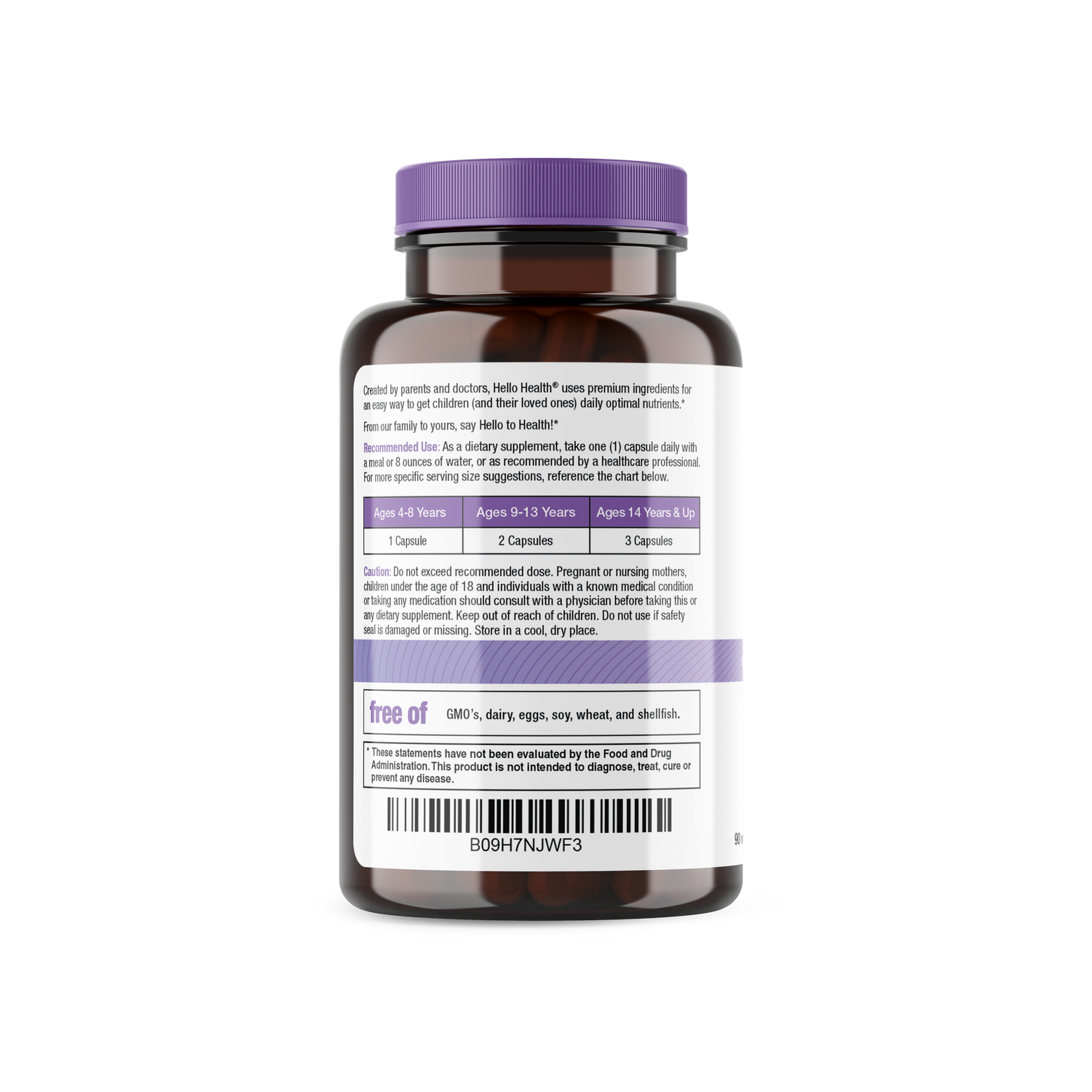 Magnesium Glycinate capsules by hellohealth