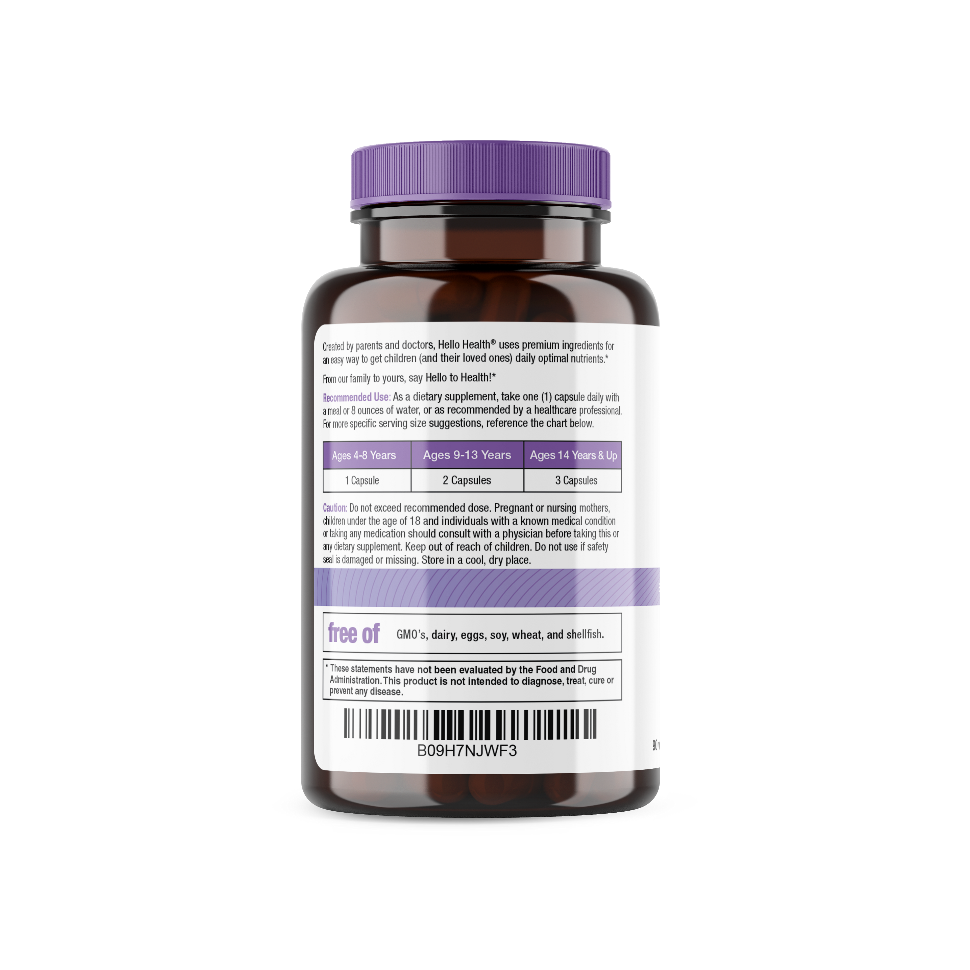 Magnesium Glycinate capsules by hellohealth
